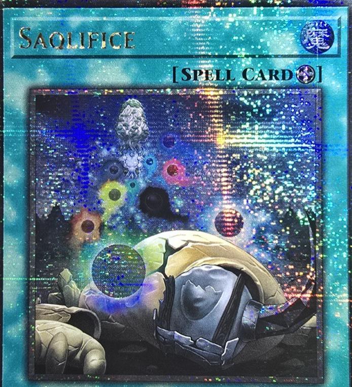 Saqlifice RA04-EN238 YuGiOh Quarter Century Stampede