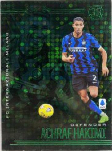 Achraf Hakimi #14 Soccer Cards 2020 Panini Chronicles Illusions Serie A