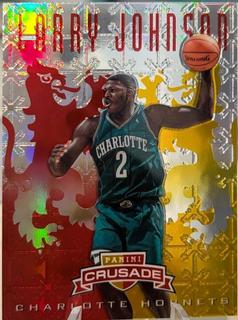 Larry Johnson Purple & Gold