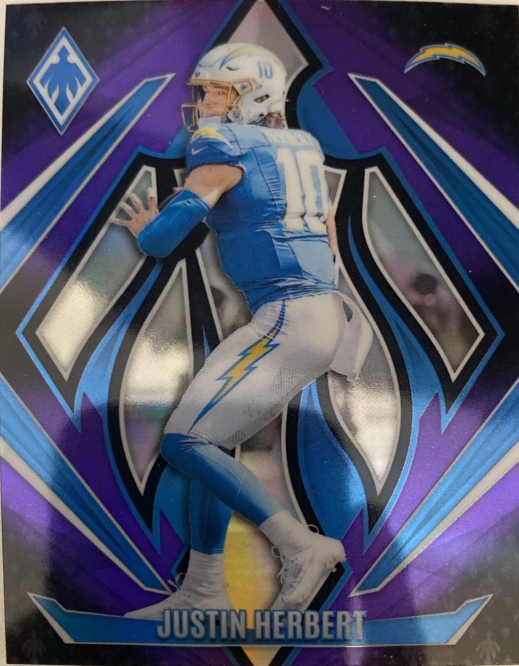 Justin Herbert [Purple] #90 Prices | 2024 Panini Phoenix
