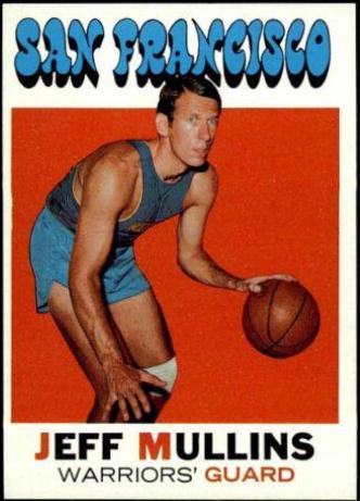 Jeff Mullins #115 Basketball Cards 1971 Topps