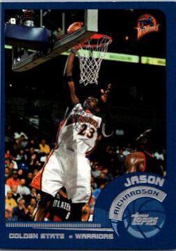 Jason Richardson #7 Basketball Cards 2002 Topps