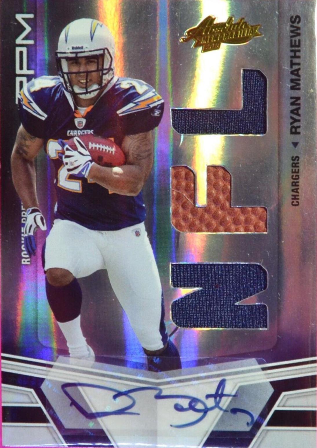 Ryan Mathews #209 2010 Panini Absolute Memorabilia Football