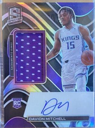 Davion Mitchell #199 2021-22 Panini Spectra Basketball