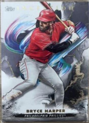 Bryce Harper #6 Baseball Cards 2023 Topps Inception