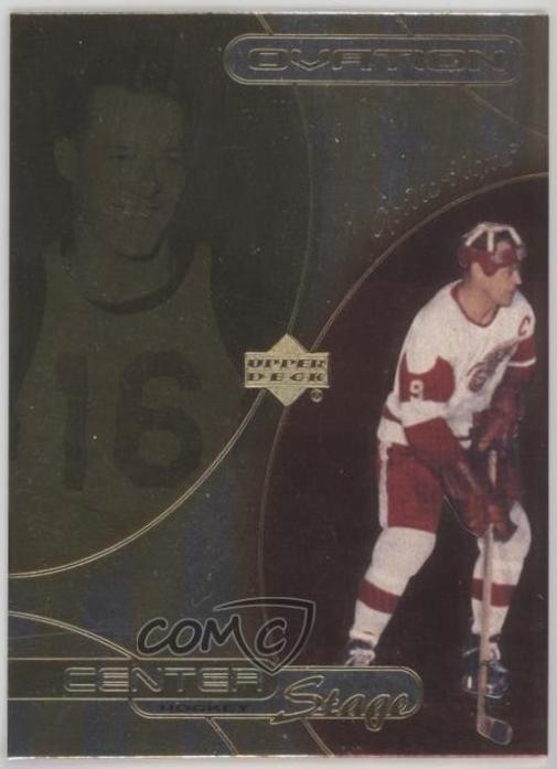 Gordie Howe #CS16 1999 Upper Deck Ovation Center Stage Hockey