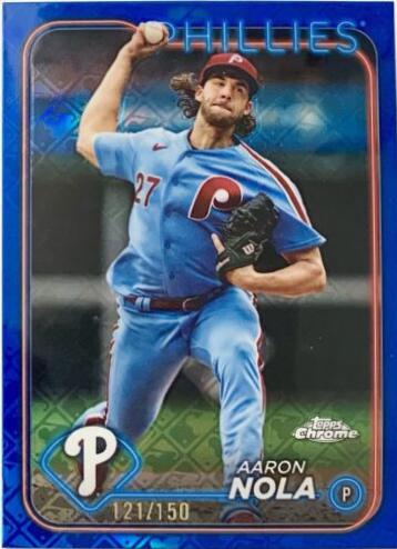 Aaron Nola [Logofractor Blue] #262