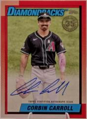 Corbin Carroll #90AU-CC Prices | 2025 Topps Update 1990 Autograph