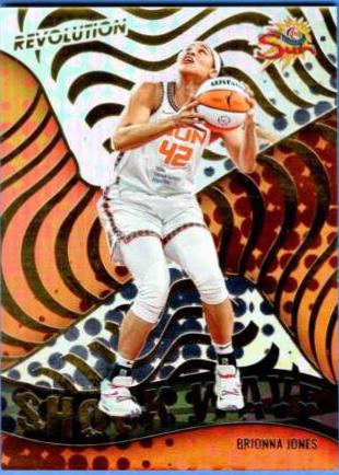 Brionna Jones #13 Basketball Cards 2022 Panini Revolution WNBA Shock Wave