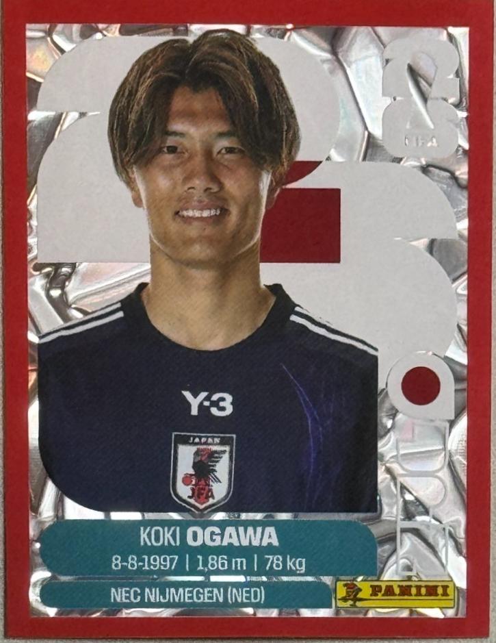 Koki Ogawa [Red Crumple] #JPN19 Prices | 2026 Panini FIFA World Cup ...