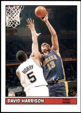David Harrison #22 Basketball Cards 2005 Topps Bazooka