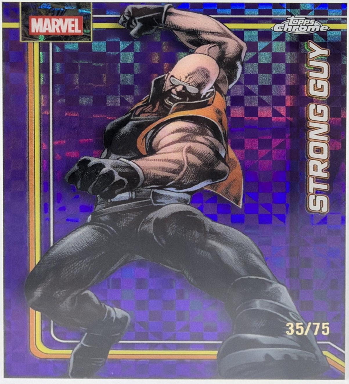 Strong Guy Purple X-Fractor