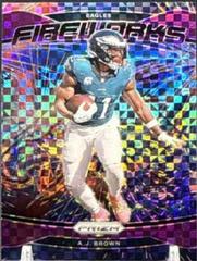 A.J. Brown [Purple Power] #13 Football Cards 2024 Panini Prizm Fireworks Prices