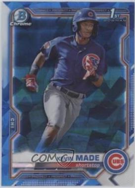 Kevin Made #BCP-153 Baseball Cards 2021 Bowman Chrome Sapphire Prospects