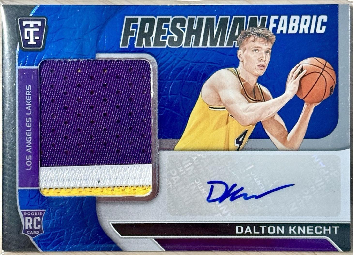 Dalton Knecht [Blue Mirror] #FFS-DAL
