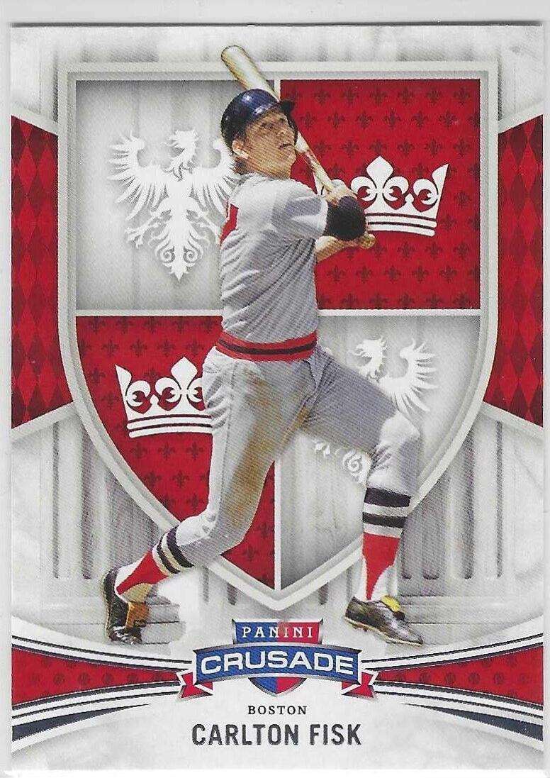 Carlton Fisk #54 Baseball Cards 2024 Panini Crusade