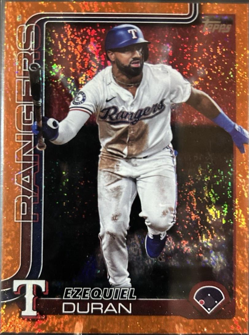 Ezequiel Duran [Orange Rainbow Foil] #589
