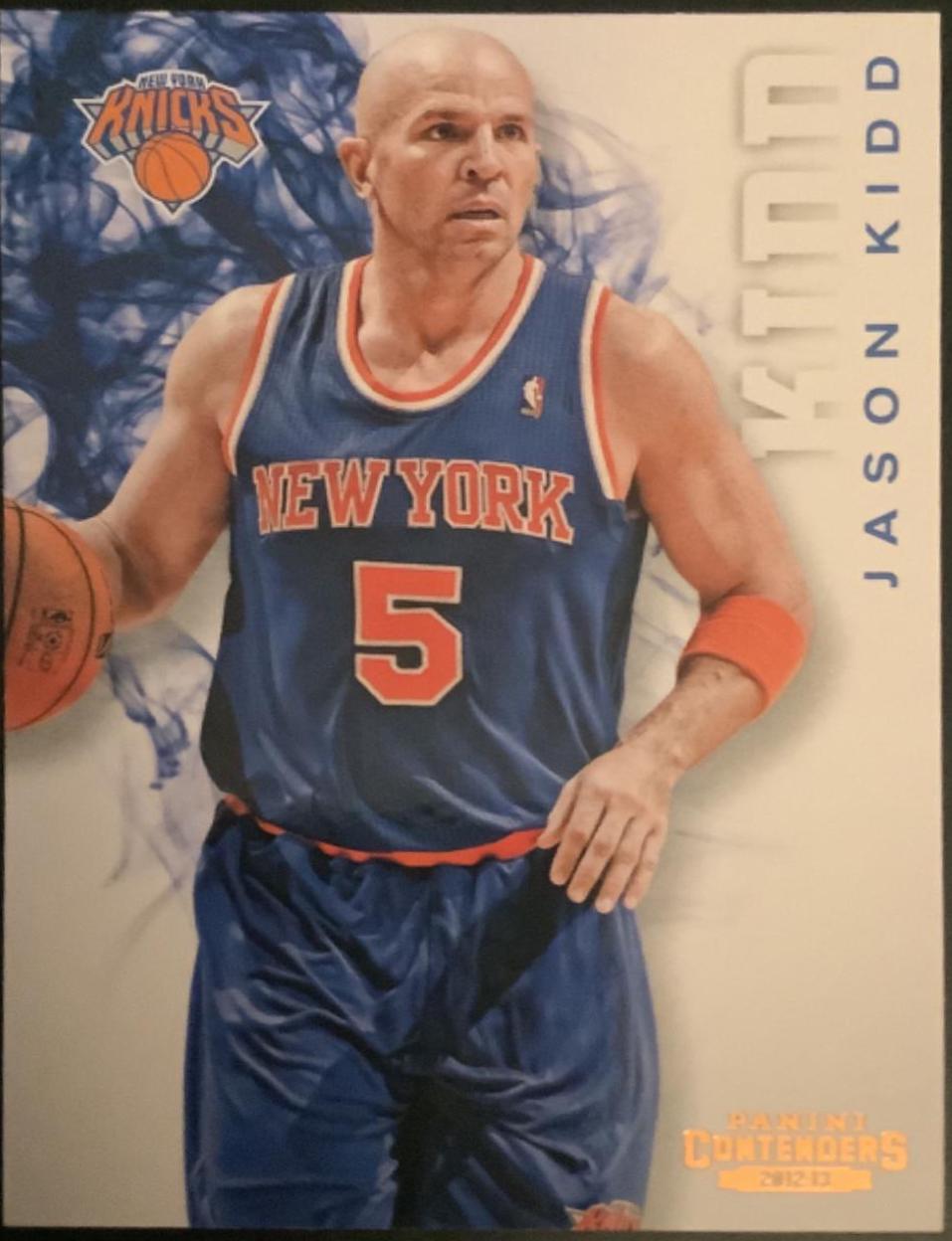 Jason Kidd #111 Basketball Cards 2012 Panini Contenders
