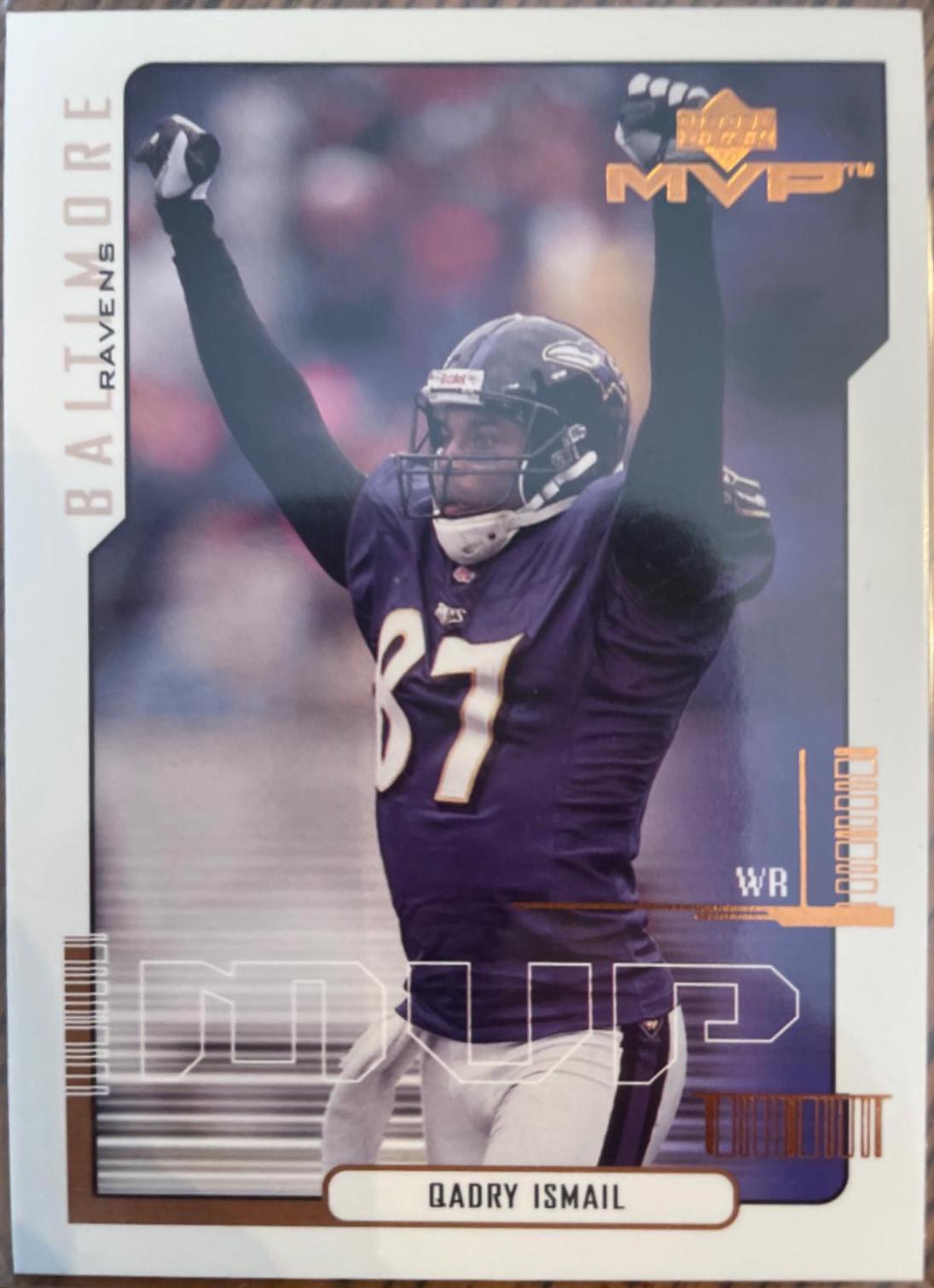 Qadry Ismail #12 Football Cards 2000 Upper Deck MVP