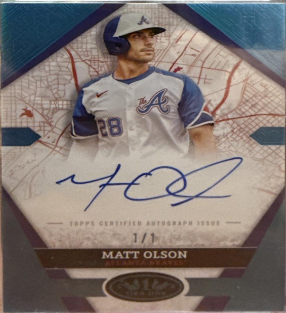 Matt Olson [Green Foil] #CCS-MO