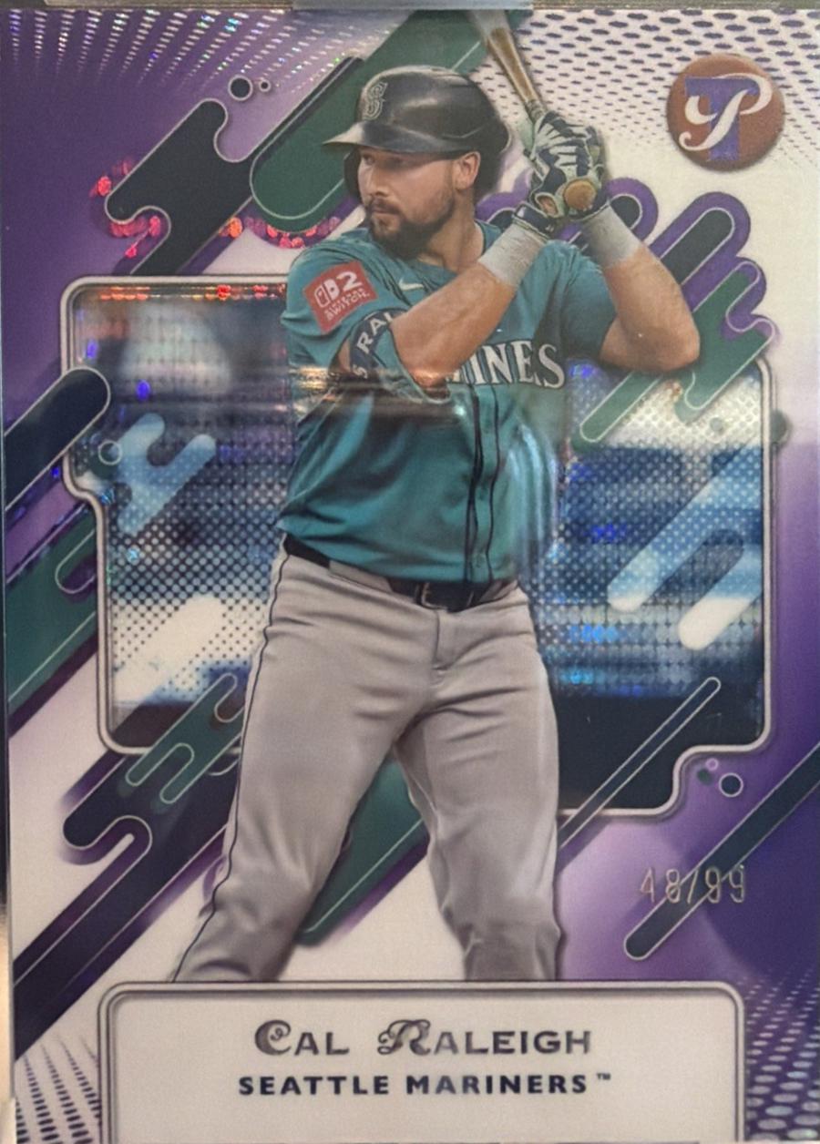 Cal Raleigh [Encased Purple Refractor] #234