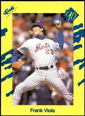 Frank Viola #T37 Baseball Cards 1990 Classic