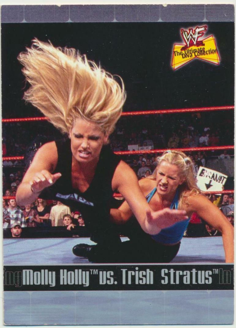 Molly Holly, Trish Stratus #81 Wrestling Cards 2001 Fleer WWF The Ultimate Diva Collection