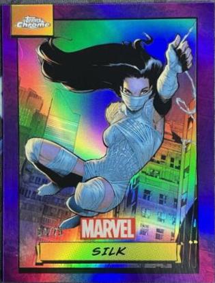 2024 Silk [Purple Refractor] #9