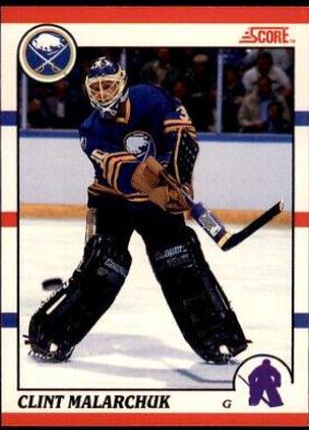 Clint Malarchuk #289 Hockey Cards 1990 Score Canadian