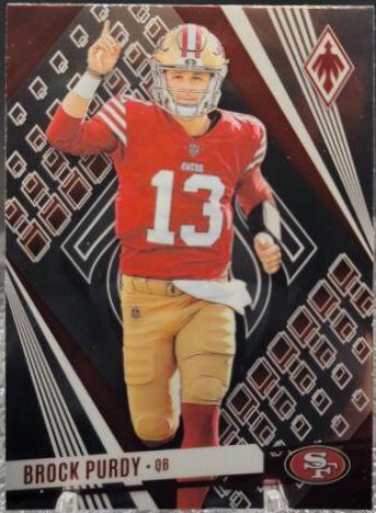 Brock Purdy #6 Football Cards 2023 Panini Phoenix