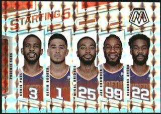 Chris Paul, Deandre Ayton, Devin Booker, Jae Crowder, Mikal Bridges