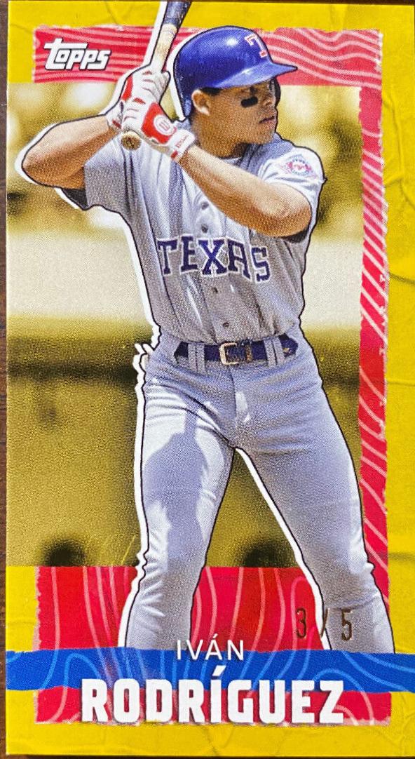 Ivan Rodriguez [Gold] #MRIP-IR