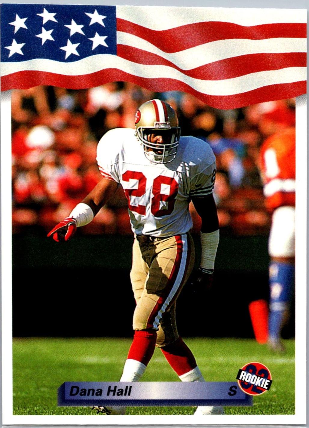 Dana Hall #56 1992 All World Football