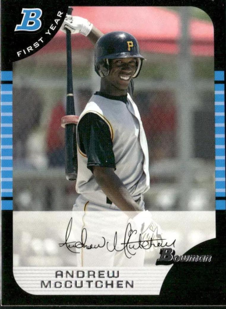 Andrew McCutchen #63 Basketball Cards 2005 Bowman