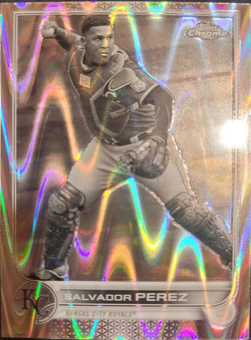 Salvador Perez #50 2022 Topps Chrome Sonic Baseball