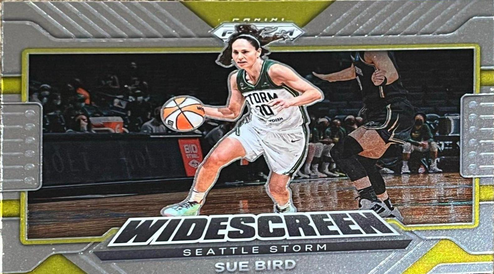 Sue Bird #1 Basketball Cards 2022 Panini Prizm WNBA Widescreen