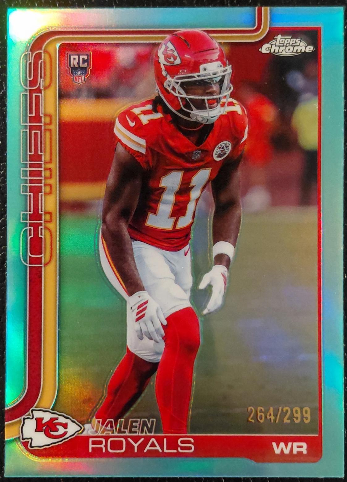 Jalen Royals [Aqua Refractor] #337