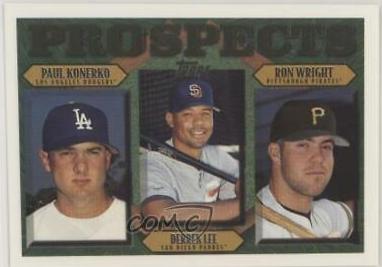 Derrek Lee, Paul Konerko, Ron Wright #489 Baseball Cards 1997 Topps