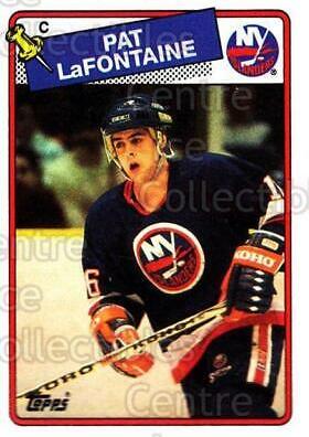 Pat LaFontaine #123 Hockey Cards 1988 Topps