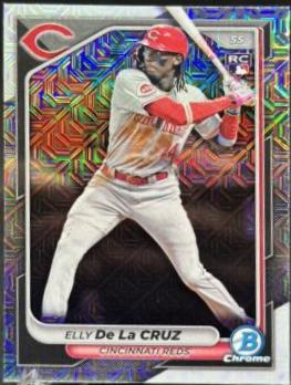 Elly De La Cruz [Red Mojo Refractor] #42