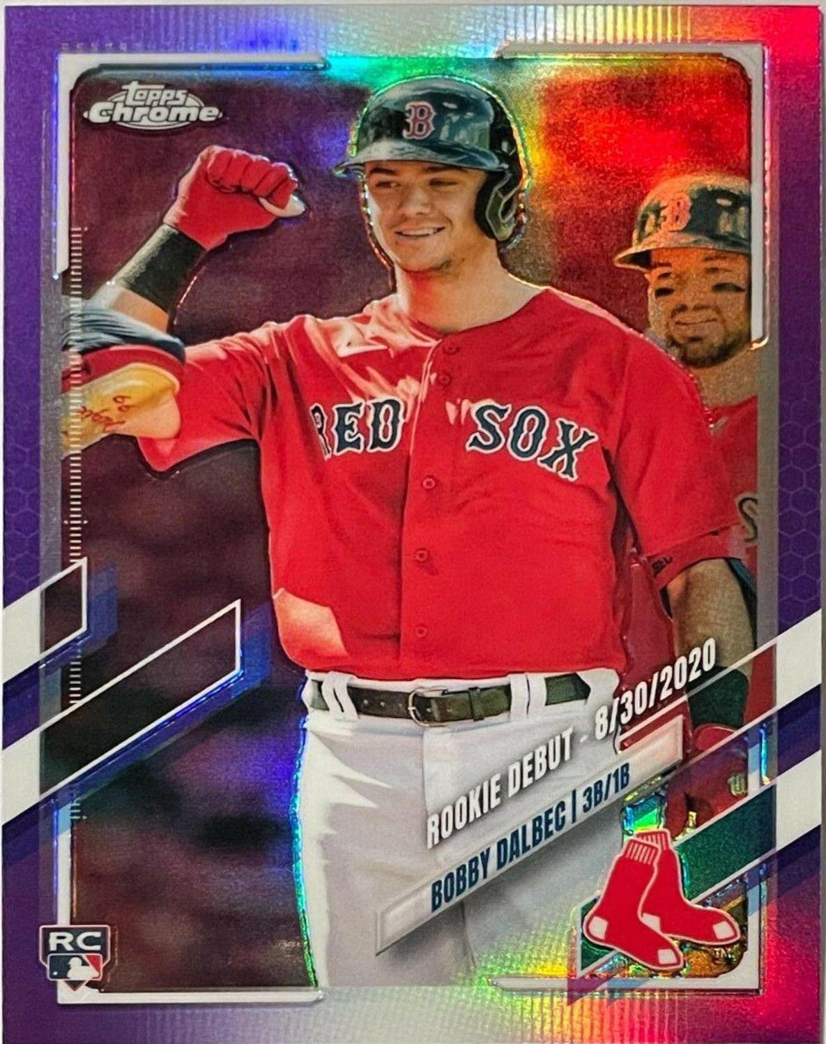 Bobby Dalbec [Purple Refractor] #USC23 Prices | 2021 Topps Chrome