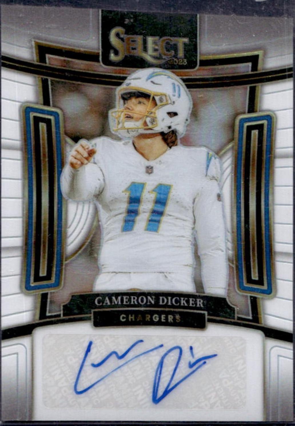 Cameron Dicker [White] #SIG-CDI