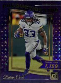 Dalvin Cook #PRD-10 Football Cards 2022 Panini Donruss Production Line