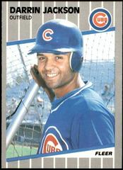 Darrin Jackson #428 Baseball Cards 1989 Fleer Prices