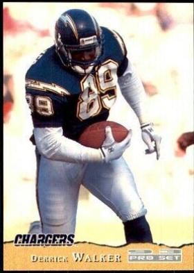 Derrick Walker #389 1993 Pro Set Football