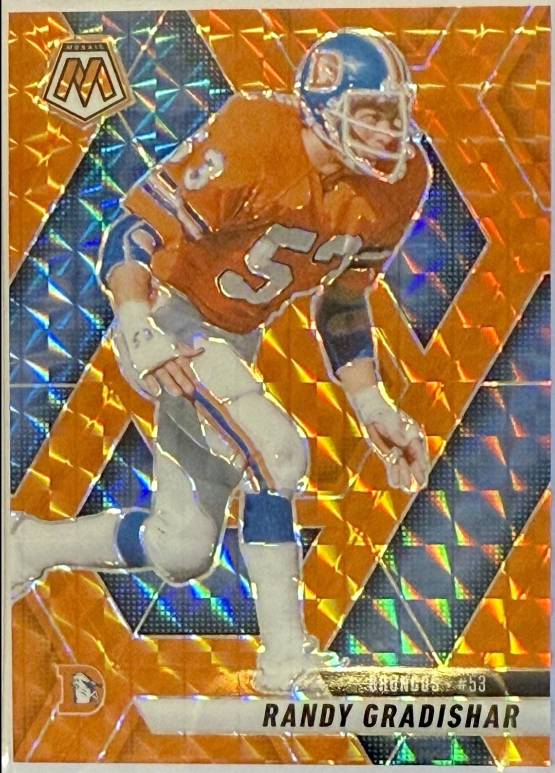 Randy Gradishar [Mosaic Orange] #178 Prices | 2025 Panini Mosaic ...