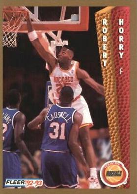 Robert Horry #347 Basketball Cards 1992 Fleer