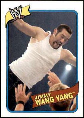 Jimmy Wang Yang #47 Wrestling Cards 2007 Topps Heritage III WWE