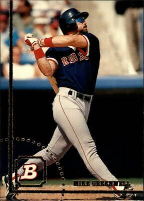 Mike Greenwell #259 Baseball Cards 1994 Bowman