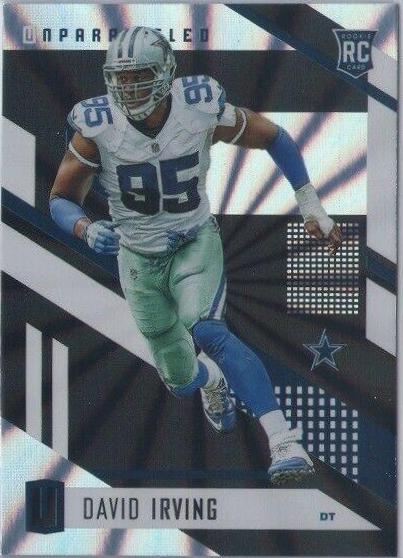 David Irving #102 2017 Panini Unparalleled Football